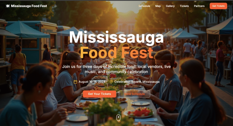 Food Fest Missisagua -Home