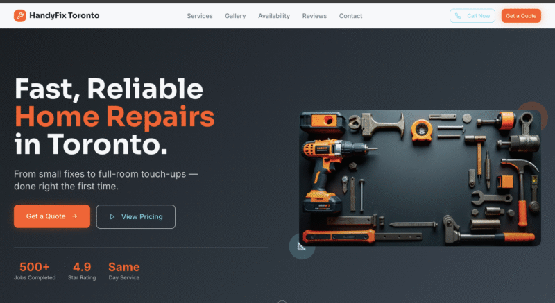 HandyFix Toronto - Home