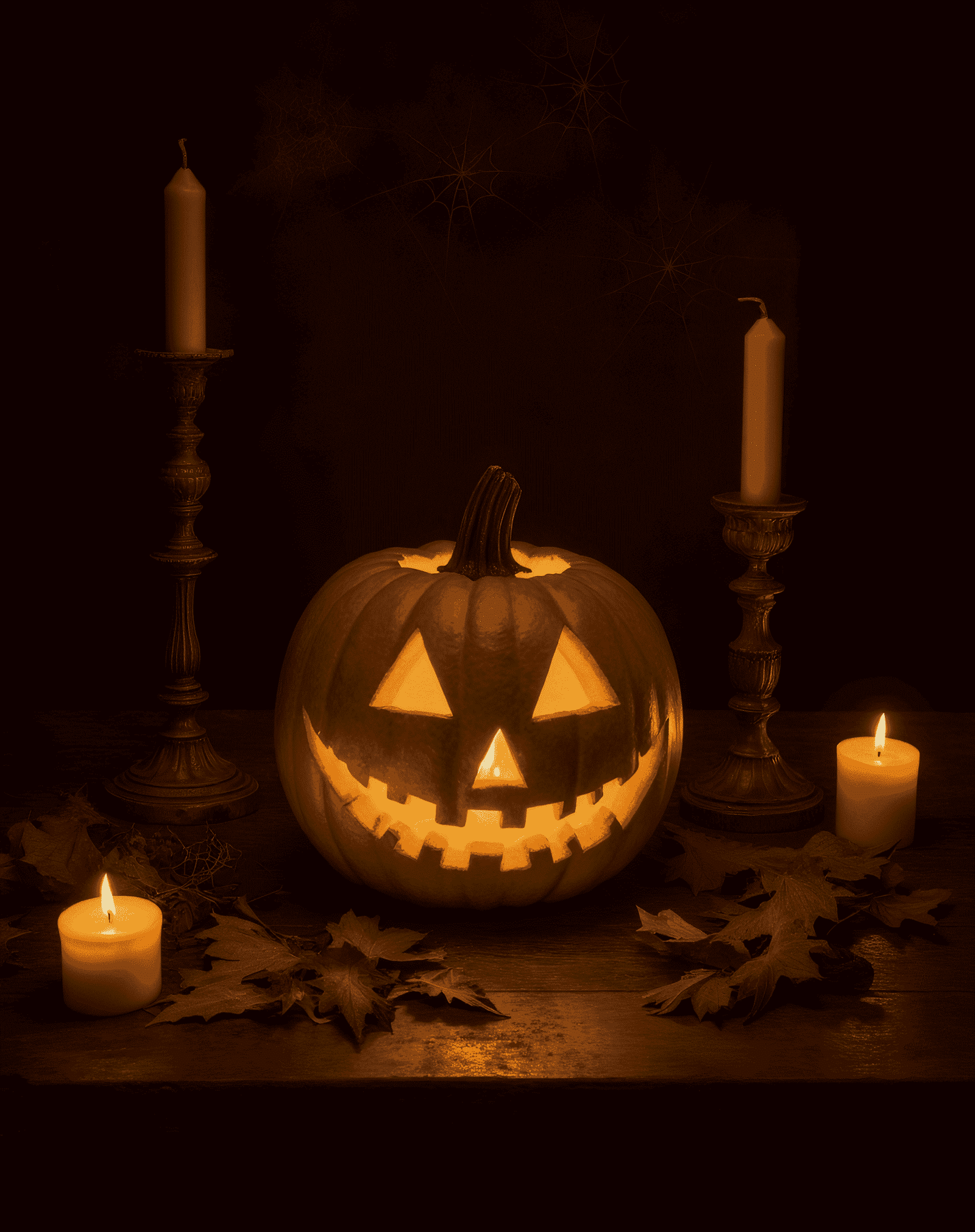 Halloween Pumpkin Guardian – High-Resolution Photo & 10s Video