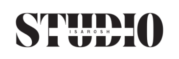 Studio Isarosh logo in handwritten style.
